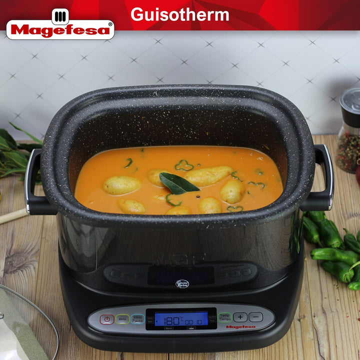 MAGEFESA 02MC6601000 02MC6601000-Elektrischer Schongarer Modell GUISOTHERM aus Edelstahl MGF6601 Mul