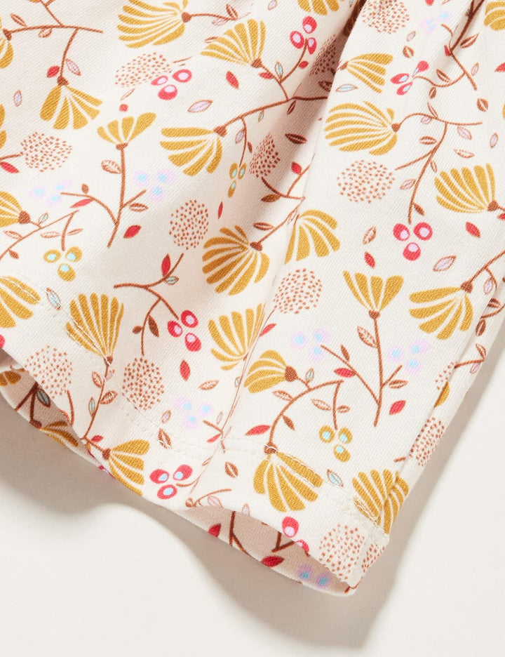 NOA NOA MINIATURE Baby-Mädchen Kittynnm Dress 62 Print Offwhite/Yellow, 62 Print Offwhite/Yellow