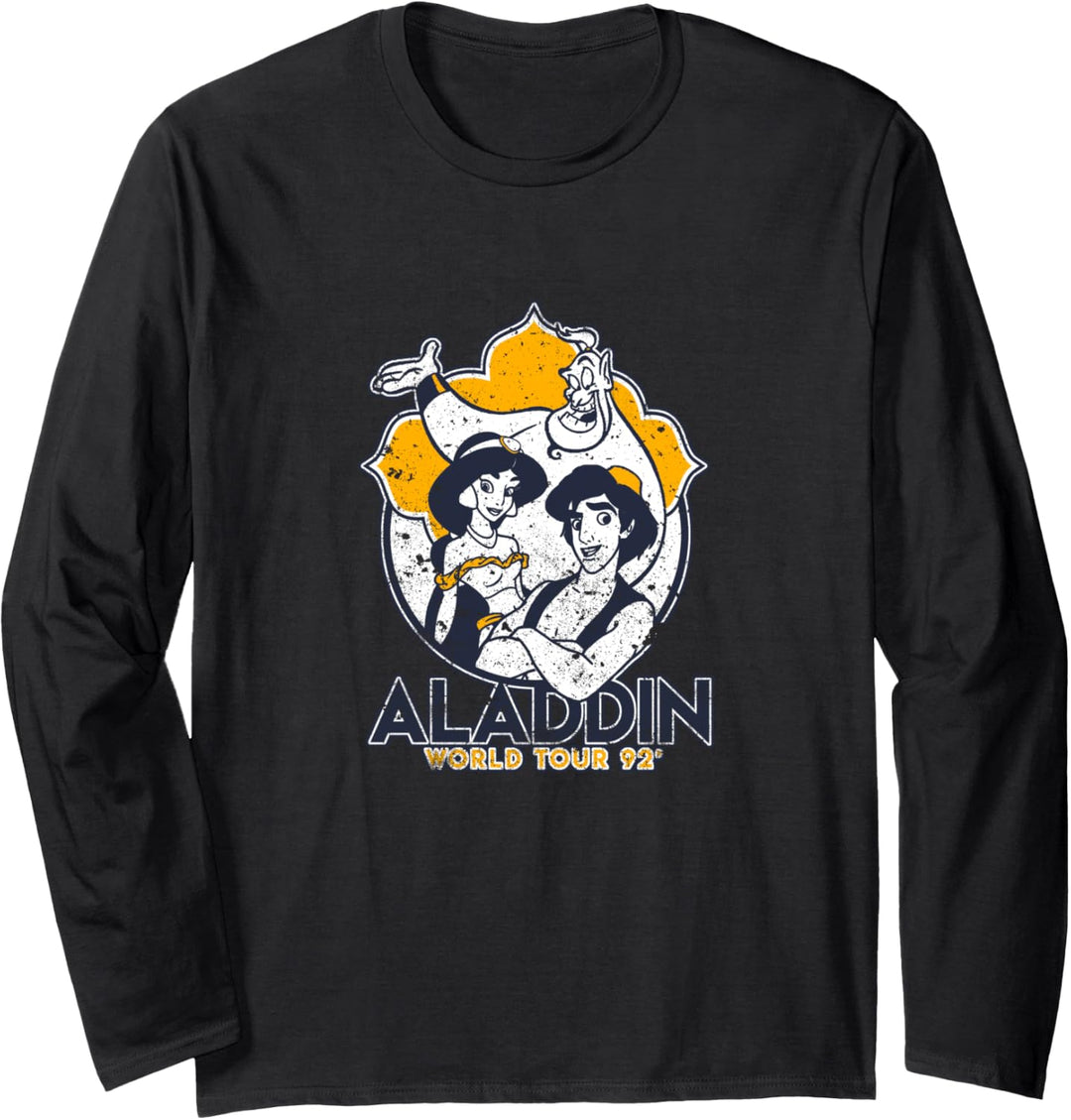 Disney Aladdin World Tour '92 Group Shot Langarmshirt