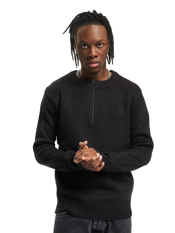 Brandit Army Pullover, Verschiedene Farbvarianten, Grössen S bis 5XL, S Schwarz