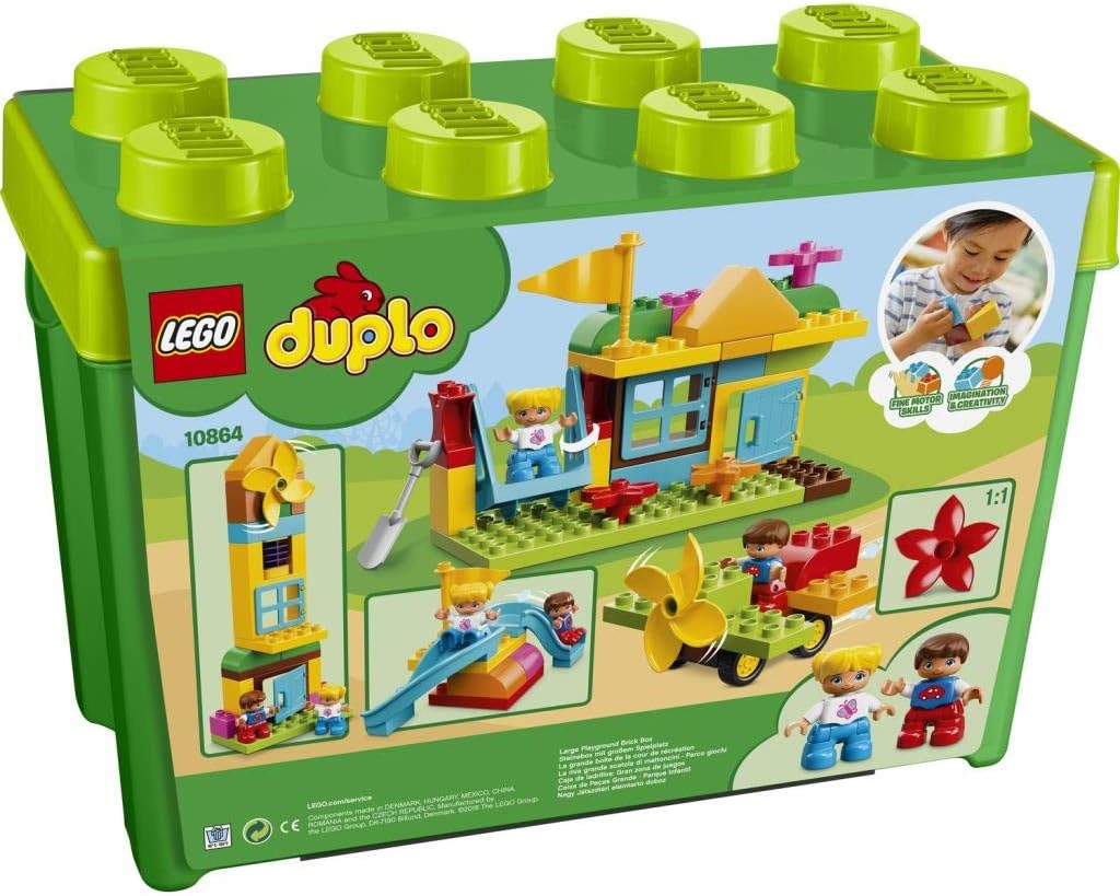 LEGO 10864 DUPLO My First Steinebox mit grossem Spielplatz Single, Single