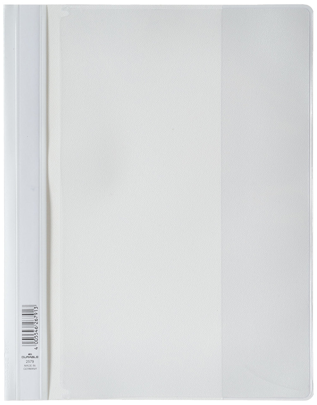 Durable Angebotshefter Duraplus mit Sichttasche für A4, weiss, 25er Packung, 257902, weiss