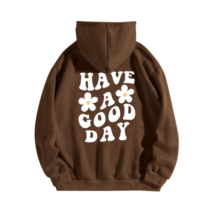 Pullover Teenager Mädchen Teenager Mädchen Pullover Locker mit Kapuze Kapuzenpullover Letter Print H