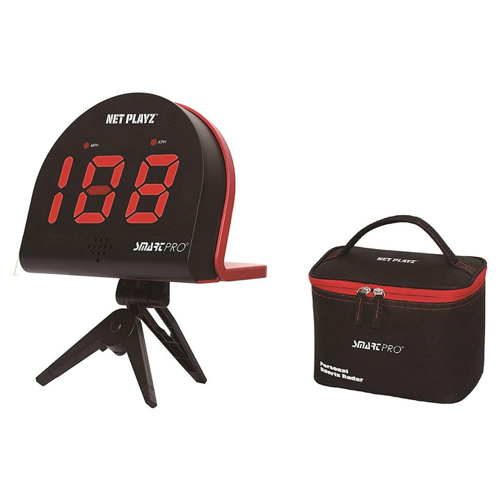NET PLAYZ Speed Radar Smart Pro Geschwindigkeitsmessgerät, Geschenke für Fussball, Tennis, Baseball,