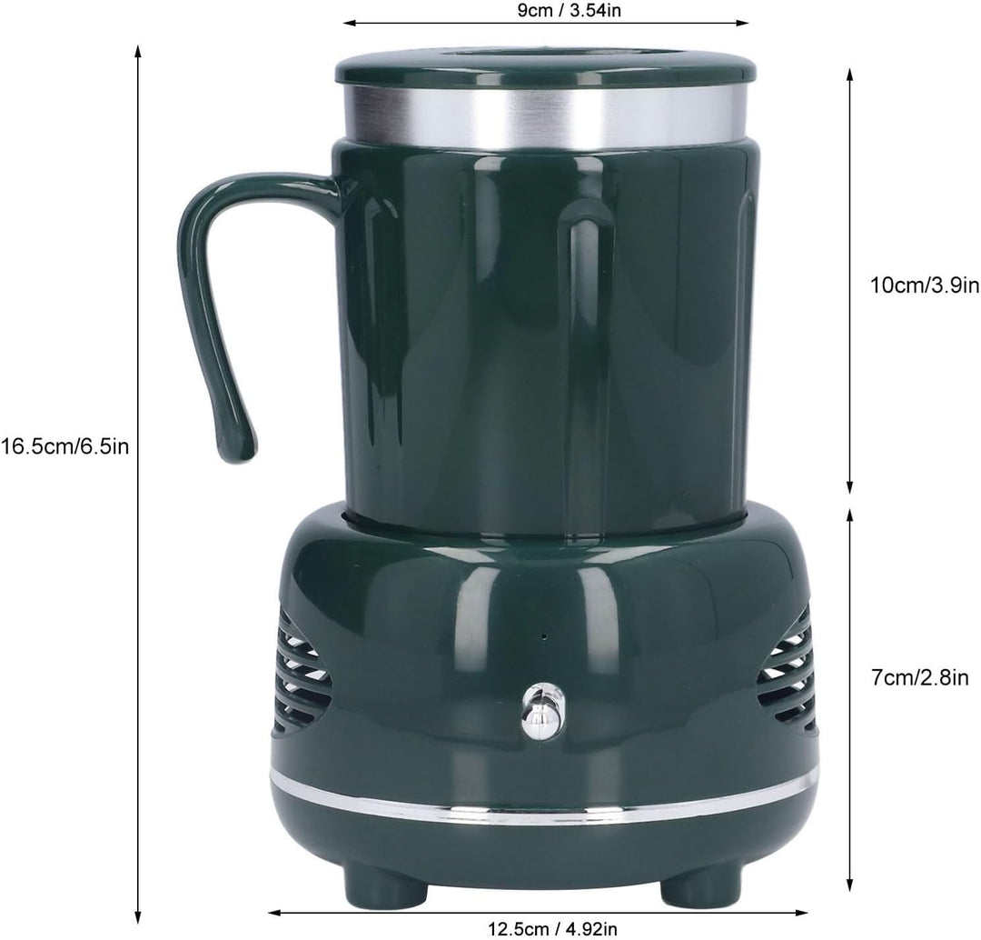Auto Haushalt Kaltkühlung Heizbecher Einfache Steuerung Gebogener Griff rutschfeste Pads Kaffeewärme
