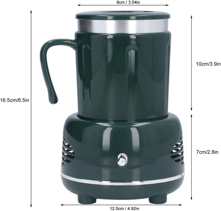 Auto Haushalt Kaltkühlung Heizbecher Einfache Steuerung Gebogener Griff rutschfeste Pads Kaffeewärme