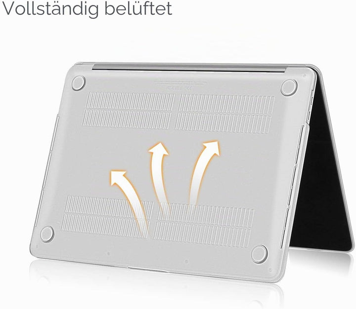 Fintie Hülle Kompatibel mit MacBook Pro 16 (2020 2019) A2141 - Ultradünne Glatt Hartschale Schutzhül