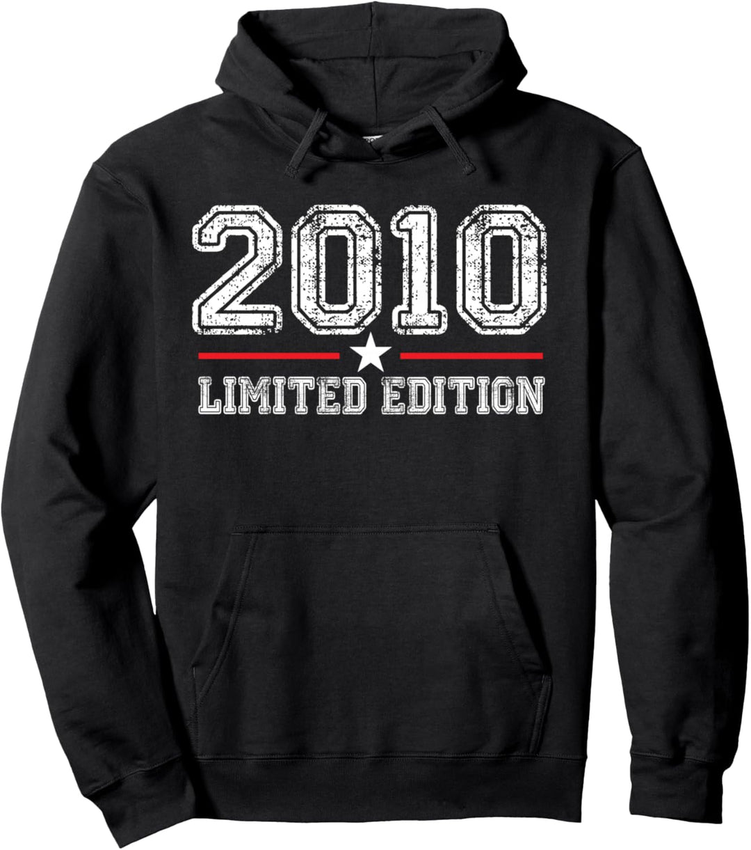 14. Geburtstag Junge Mädchen 14 Jahre 2010 Lustig Geschenk Pullover Hoodie