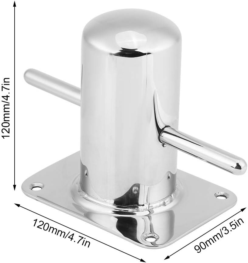 Jadeshay Edelstahl Klampe Bootspoller, Boote kreuzpoller Bootspoller Samson Post Pollerklampe Festma