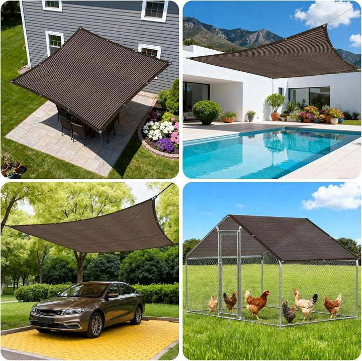 Schattierungsnetz mit ösen - Sonnensegel Garten 2X3m Schattennetz Outdoor Sonnenschutz Schattiernetz