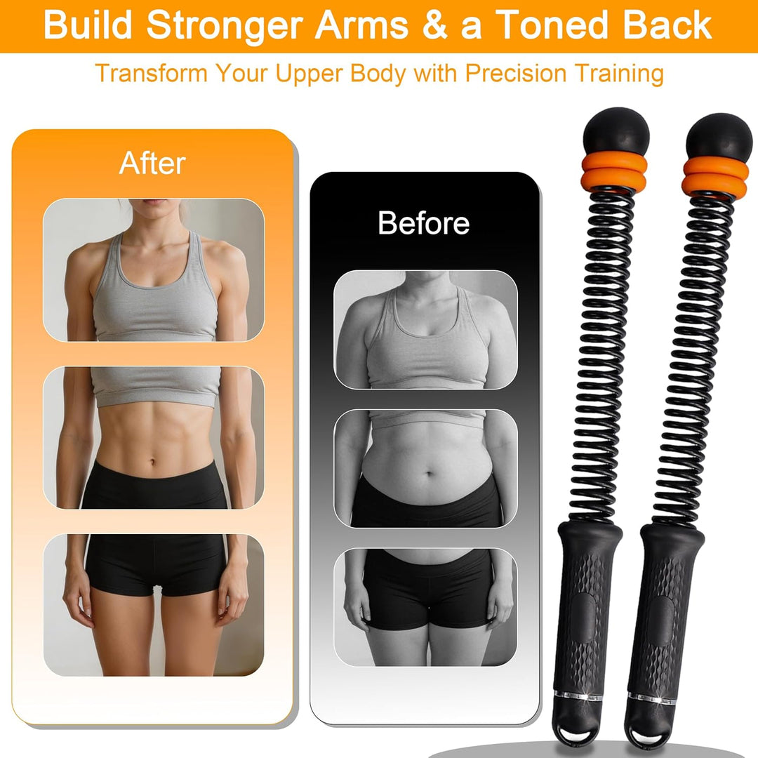 Ropeless Battle Ropes verstellbar mit Gewichtsringen Battle Rope ohne Seil leise platzsparend tragba