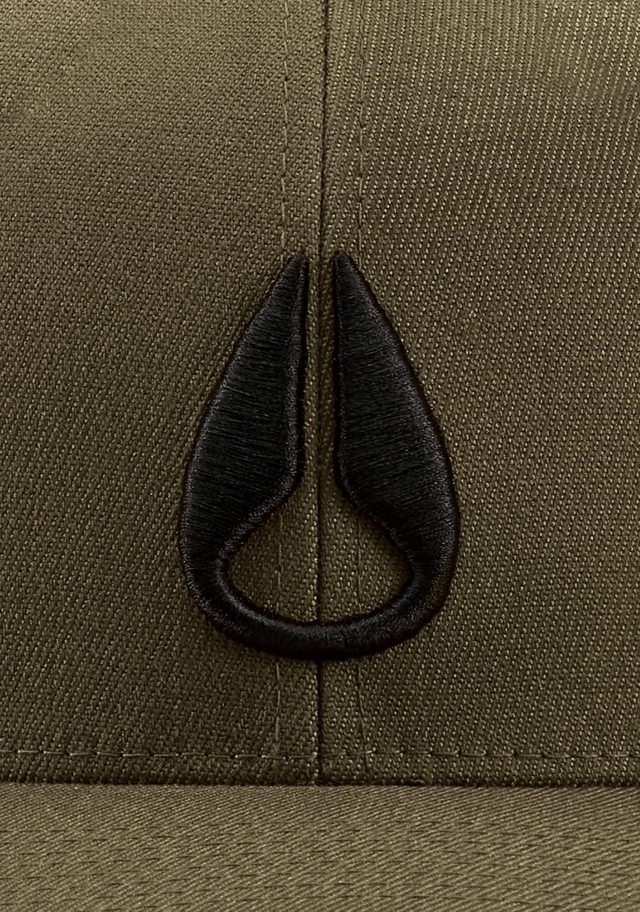 NIXON Herren Deep Down Ff Athletic Fit Hut S Dark Olive, S Dark Olive