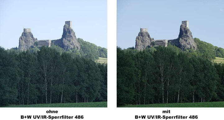 B+W UV/IR-Sperrfilter 486 MRC Basic 46mm
