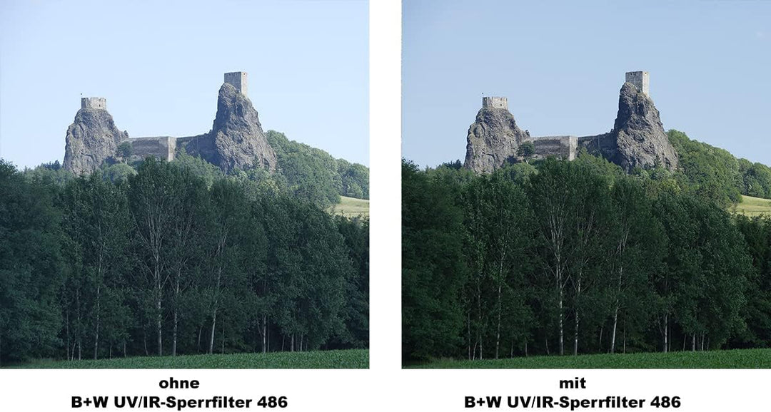 B+W UV/IR-Sperrfilter 486 MRC Basic 67mm