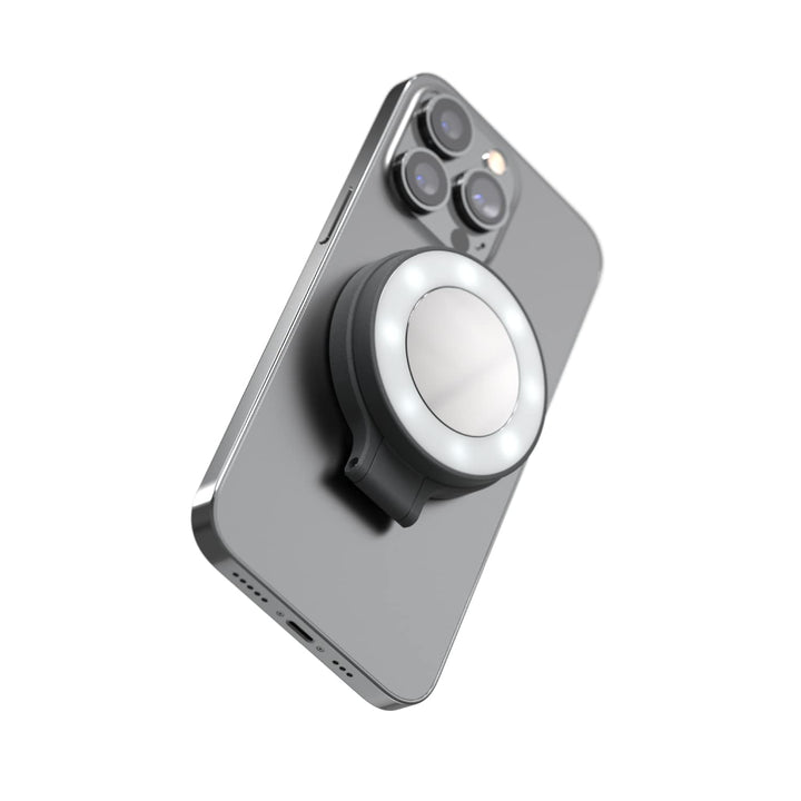 ShiftCam SnapLight – LED-Selfie-Ringlicht mit Vier Helligkeitseinstellungen und eingebautem Akku – M