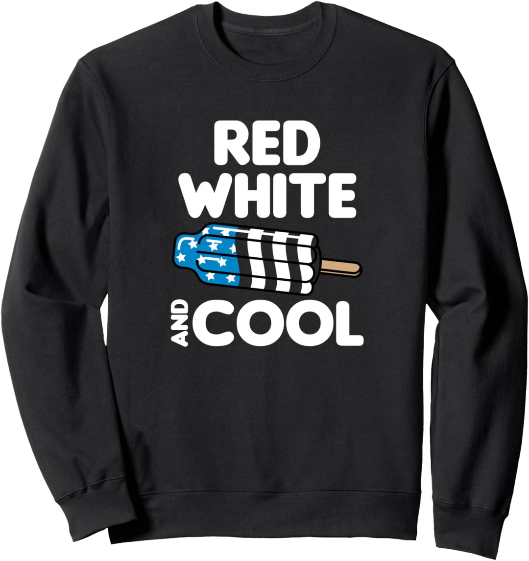 Rot, Weiss und Cool Americana Sweatshirt