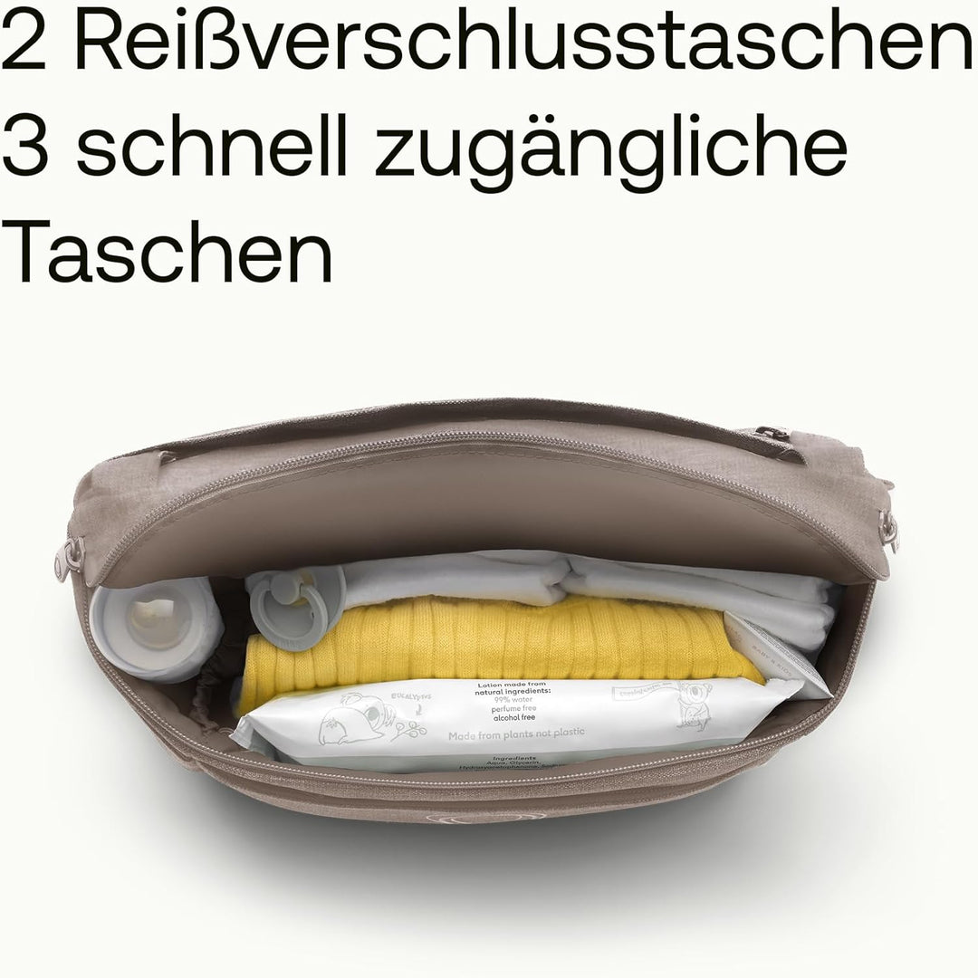 Bugaboo Kinderwagen Organizer-Tasche mit leicht zugänglichen Fächern. Praktisches Accessoire für all