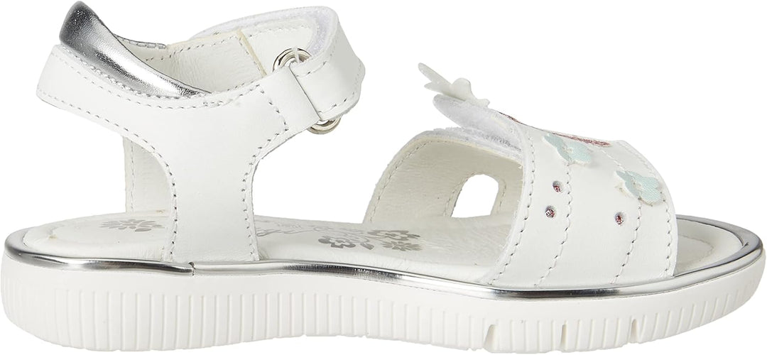 PRIMIGI Mädchen Girl Candy Sandale 24 EU Weiss, 24 EU Weiss