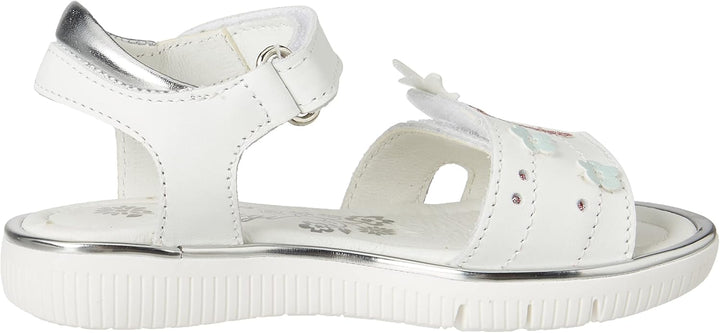 PRIMIGI Mädchen Girl Candy Sandale 24 EU Weiss, 24 EU Weiss