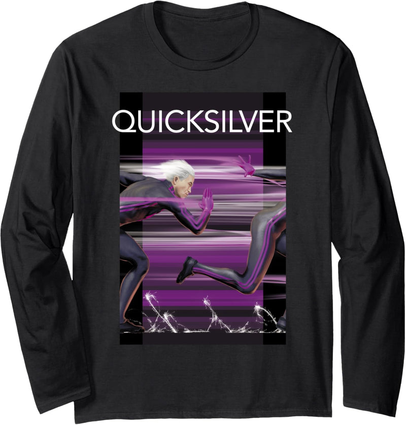 Marvel X-Men Quicksilver Speeding Bullet Langarmshirt