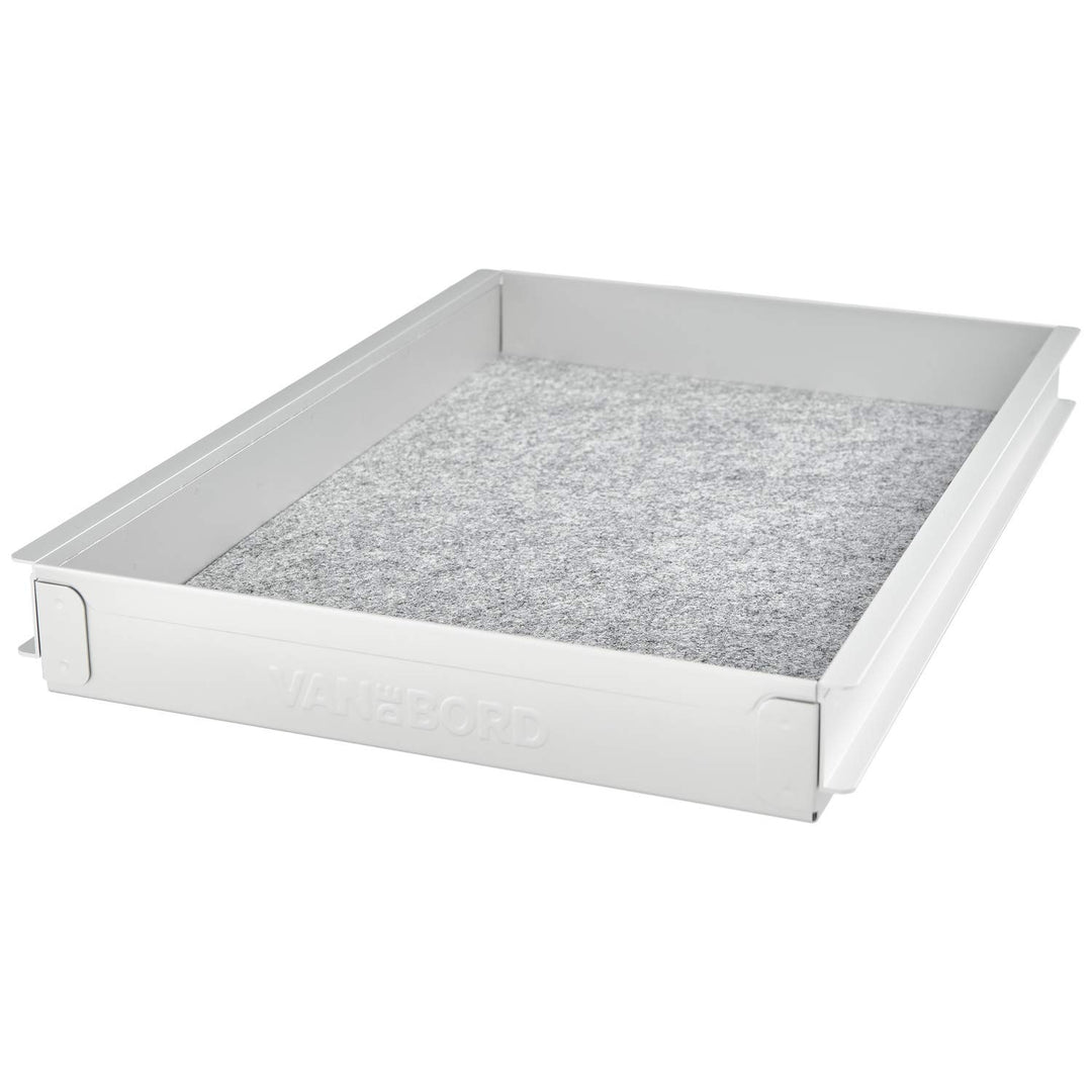 VanDeBord Einschub Aluminium Flach, Schublade, Schubkasten, Drawer, Zubehör für Flugzeugtrolleys, Ai