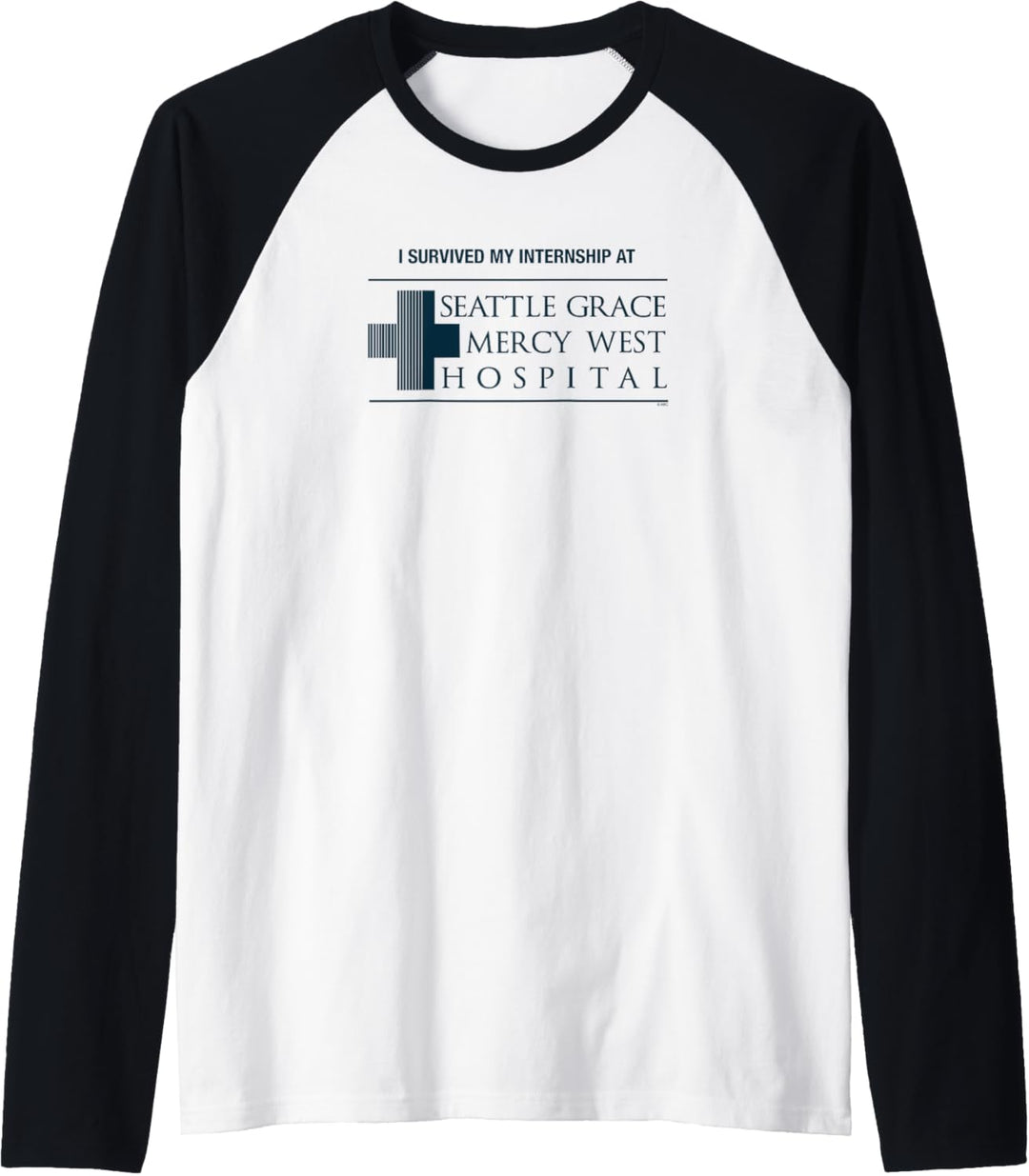 Grey's Anatomy Ich habe mein Praktikum Überlebt Raglan