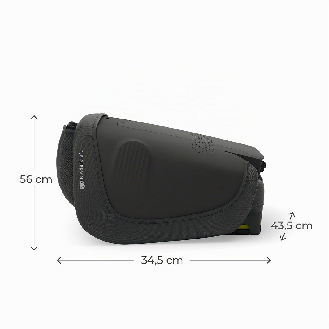 Kinderkraft UNITY 2 i-Size, Faltbarer Autositz 100–150 cm, von ca. 3,5 bis 12 Jahre, verstellbare Ko