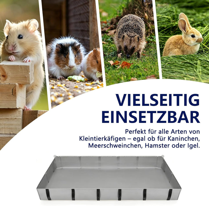 Wasserdicht Haustier Laufgittermatte 150×70×10 cm – Oxford Stoff Käfig Liner, Waschbare Urinmatte, B