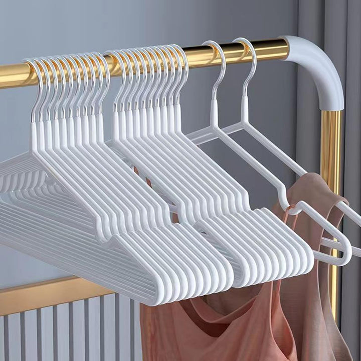 Kleiderbügel Metall (40 cm) – 40 Stück Platzsparende Kleiderbügel für Erwachsene,0,4cm Dick, Belastb