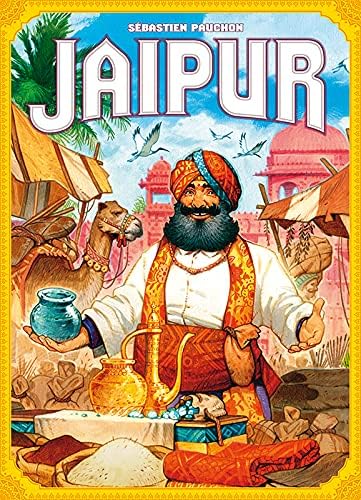 Asmodee, Jaipur, Familienspiel, Kartenspiel, 2 Spieler, Ab 10+ Jahren, 30 Minuten, Deutsch