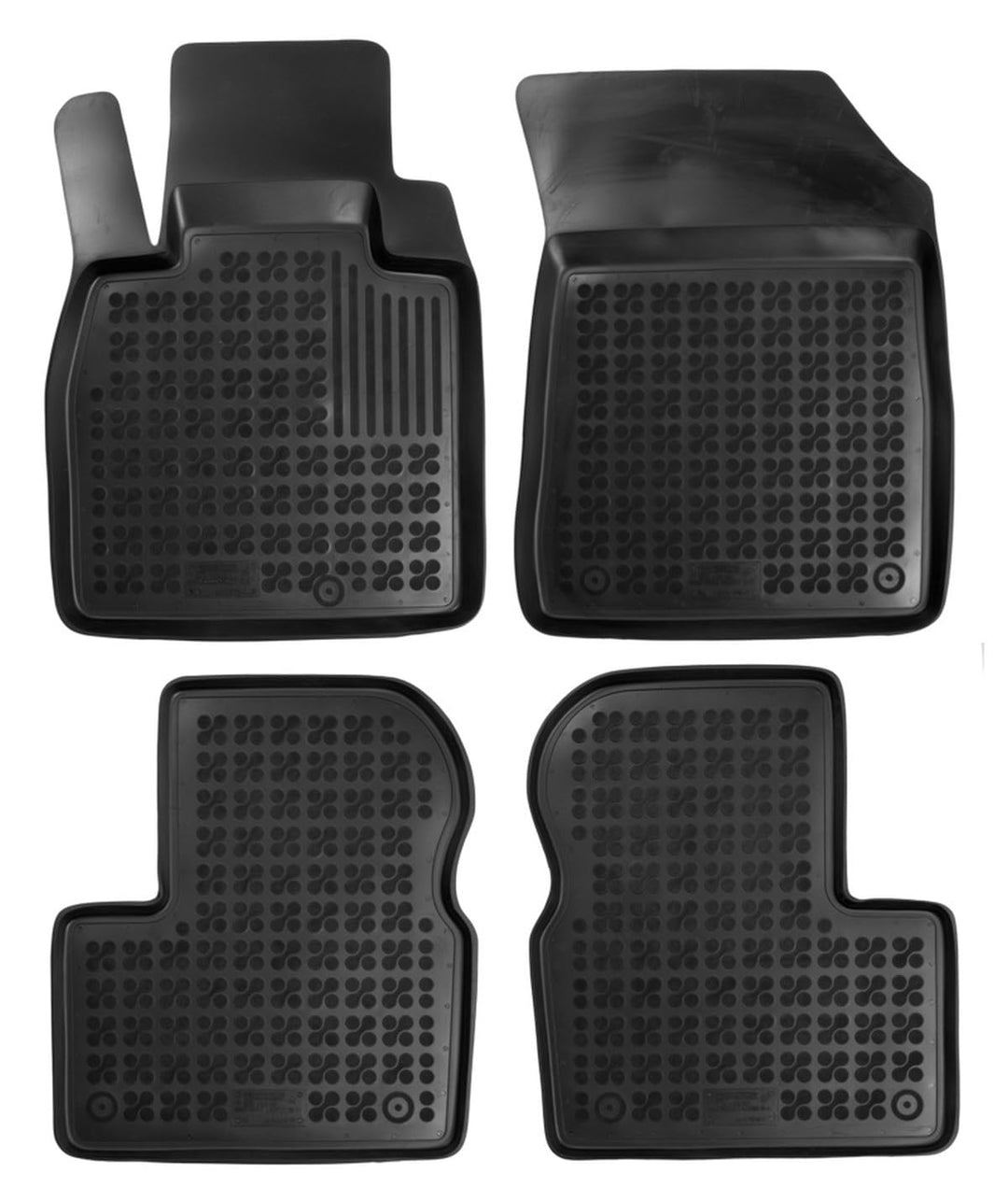 AZUGA Hohe Gummi Fussmatten passend für Nissan Micra (K13) ab 3/2011-11/2016 AZ10300169 Automatten G