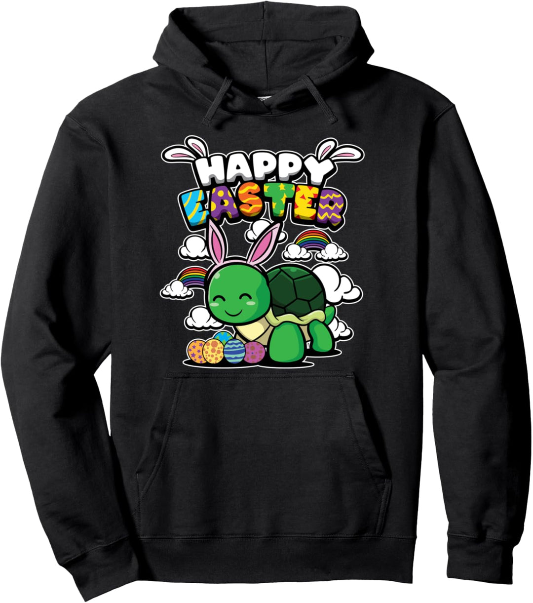 Happy Easter - Ostertiere - Süsse getarnte Schildkröte Pullover Hoodie