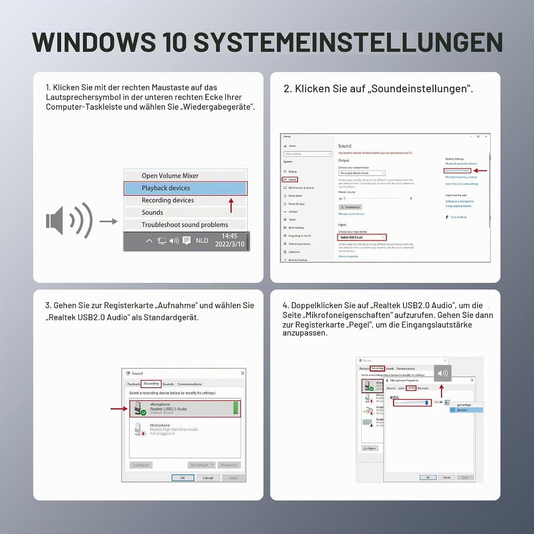 NEEWER USB A Ansteckmikrofon Mini Lavalier Mikrofon mit omnidirektionaler Richtwirkung 2m Kabel für
