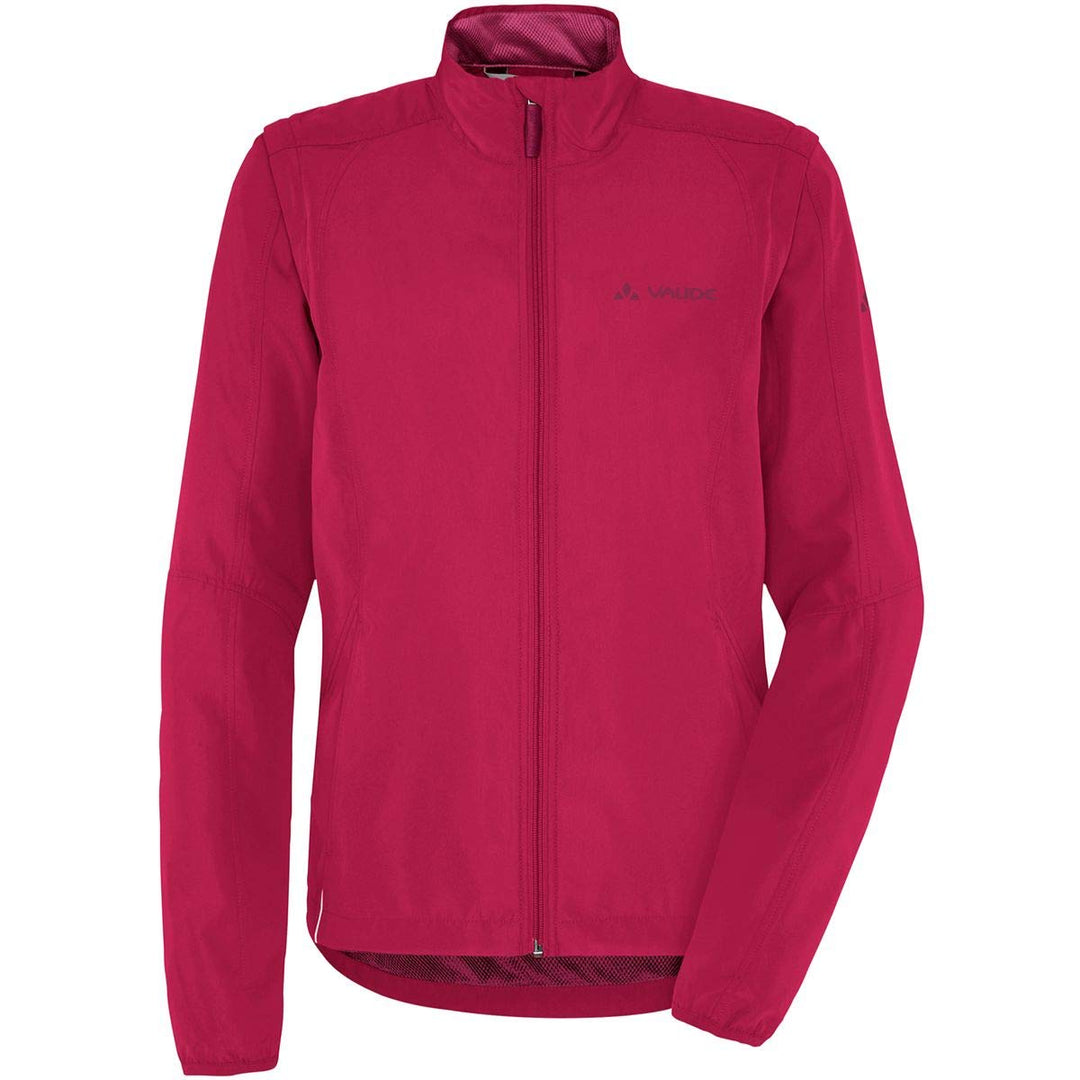 VAUDE Women's Dundee Classic ZO Jacket 38 crimson red, 38 crimson red