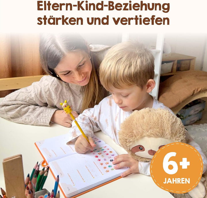 Edubini Gefühlstagebuch Kinder [6-12 Jahre] - Tagebuch Mädchen & Jungs - Gefühle Buch für Umgang mit