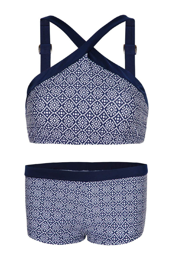 La-V Mädchen Bikini High-Neck Bikini 128-134 Fuerteventura, 128-134 Fuerteventura