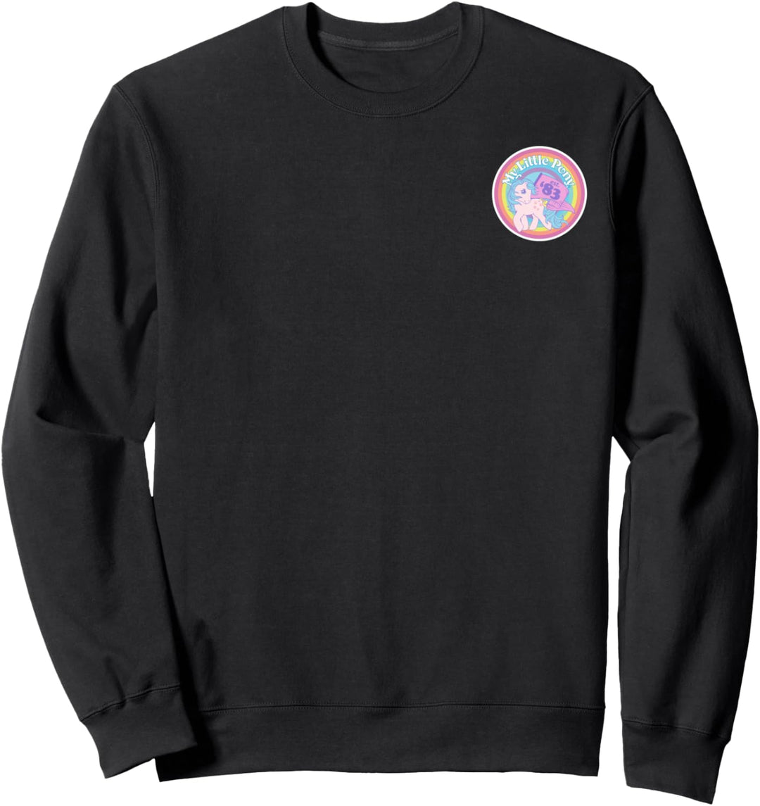 My Little Pony Tootsie Est. '83 Retro Rainbow Pocket Icon Sweatshirt