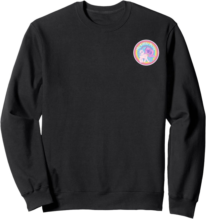 My Little Pony Tootsie Est. '83 Retro Rainbow Pocket Icon Sweatshirt