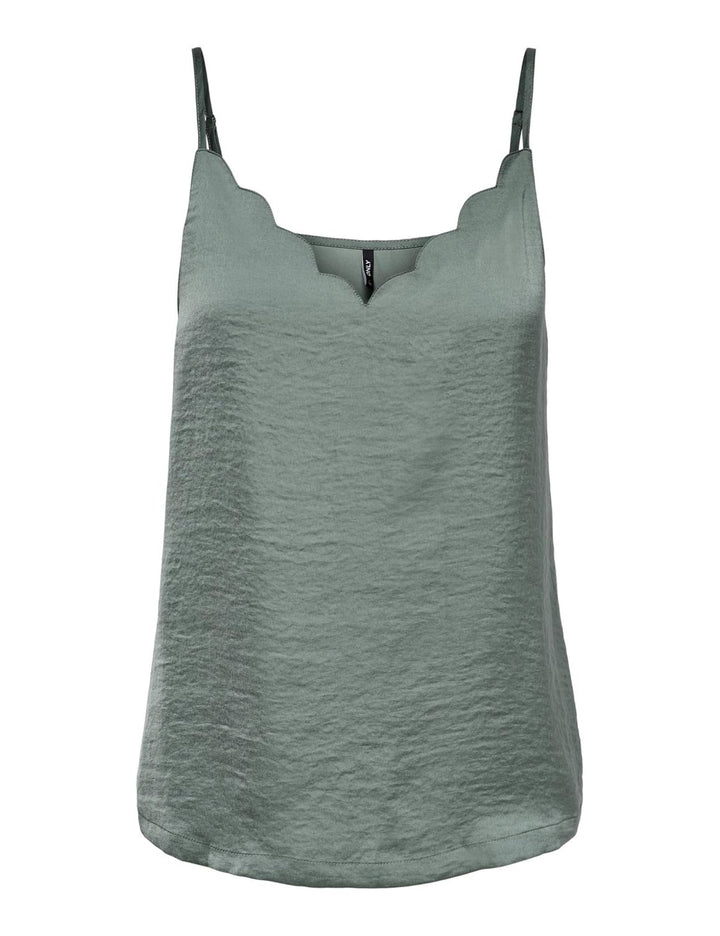 ONLY Female Top ONLDEBBIE Top Balsam Green 36, Balsam Green 36