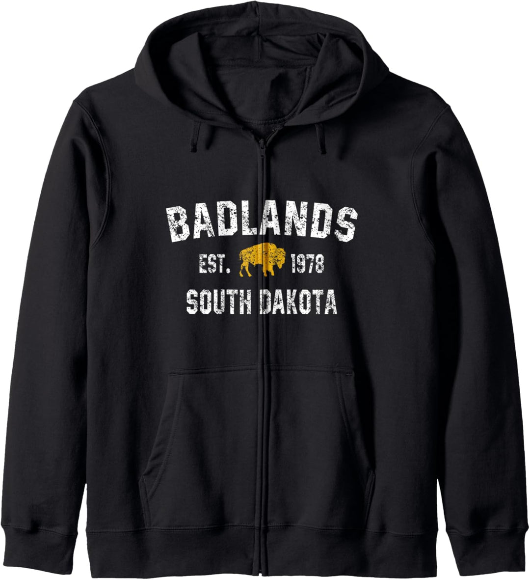 Badlands National Park South Dakota Hiking Camping Outdoor Kapuzenjacke