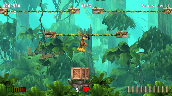 Moorhuhn - Jump n Run - Schatzjäger Abenteuer - für Nintendo Switch