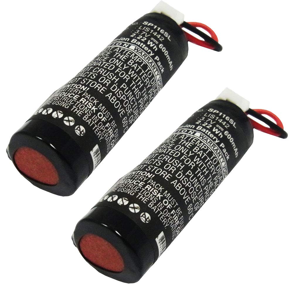 subtel 2X Ersatz Akku LIS1442,4-180-962-01 kompatibel mit Sony PS3 / PS4 Move Navigation Controller