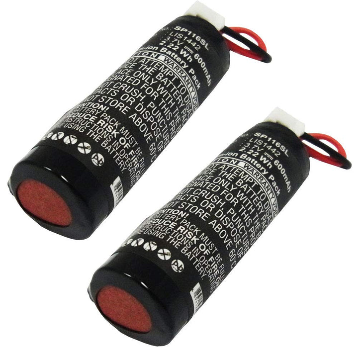 subtel 2X Ersatz Akku LIS1442,4-180-962-01 kompatibel mit Sony PS3 / PS4 Move Navigation Controller
