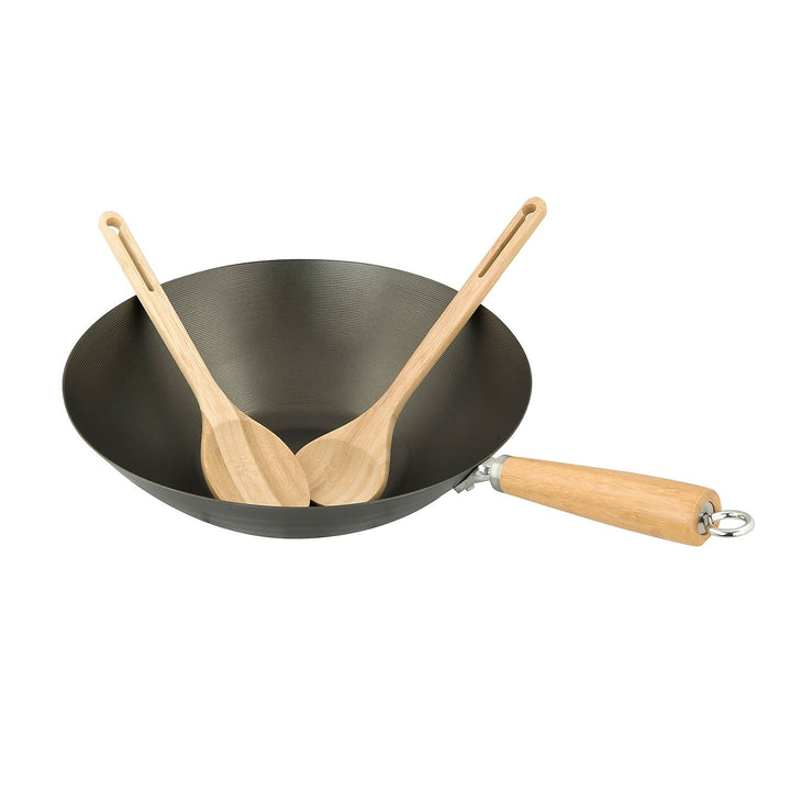 Campingaz Wok für Culinary Modular System, inkl. Holzbesteck, antihaftbeschichtet, mit Metallring al