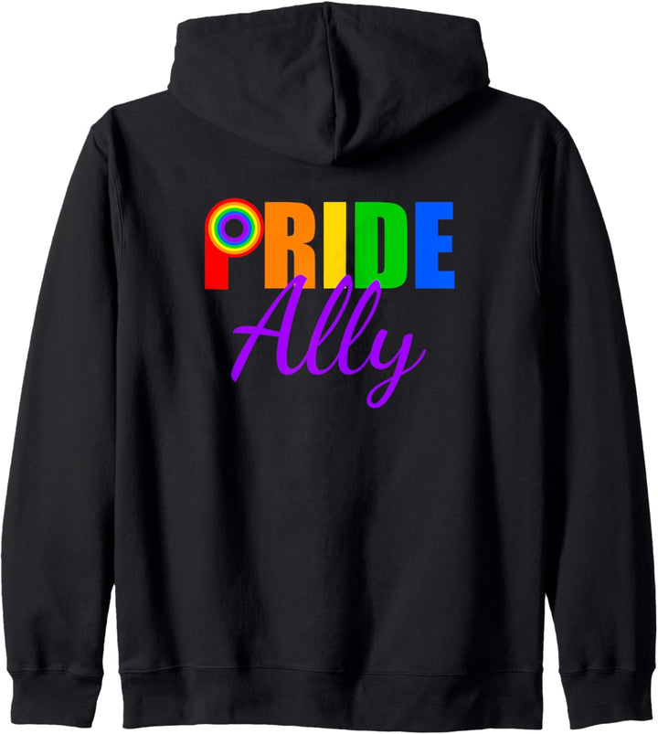 Gay Pride Ally Kapuzenjacke