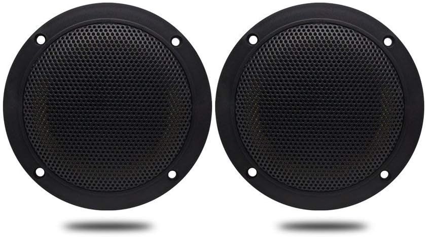 160 Watt 2 Wege, Schwarz Marine Boot Wasserdicht Lautsprecher Motorrad Spa Raum UTV ATV RV Auto Golf