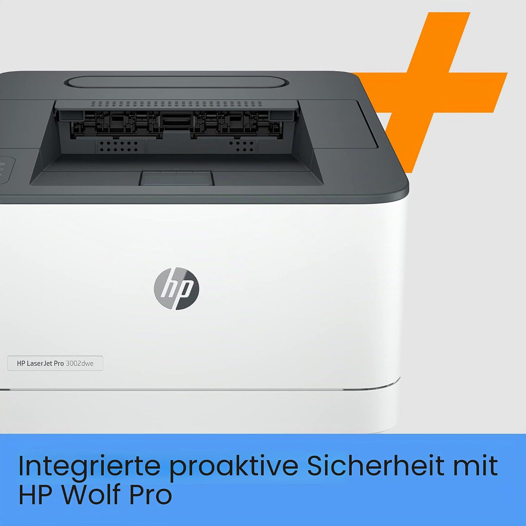 HP Laserjet Pro 3002dwe Laserdrucker, 50 Euro Cashback, Drucker, WLAN, LAN, Duplex, Airprint, mit HP