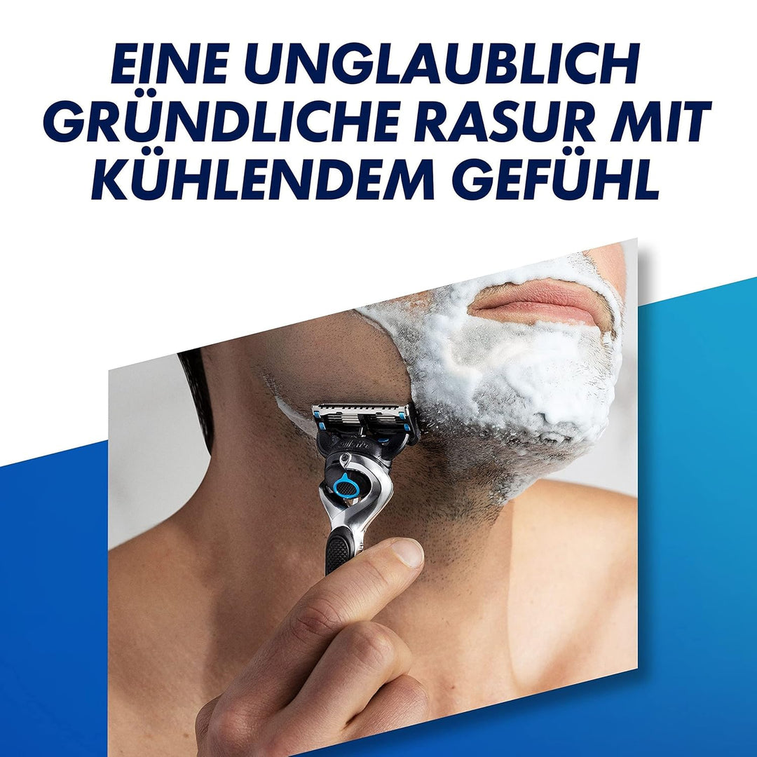 Gillette ProShield Chill Rasierklingen für Rasierer, 4 Ersatzklingen für Nassrasierer Herren mit 5-f