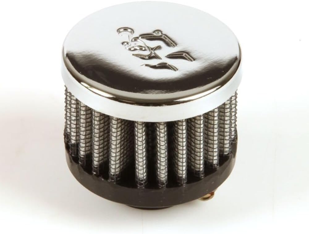 K&N 62-1340 KFZ und Motorrad Entlüftungsluftungsluftfilter, Chrom