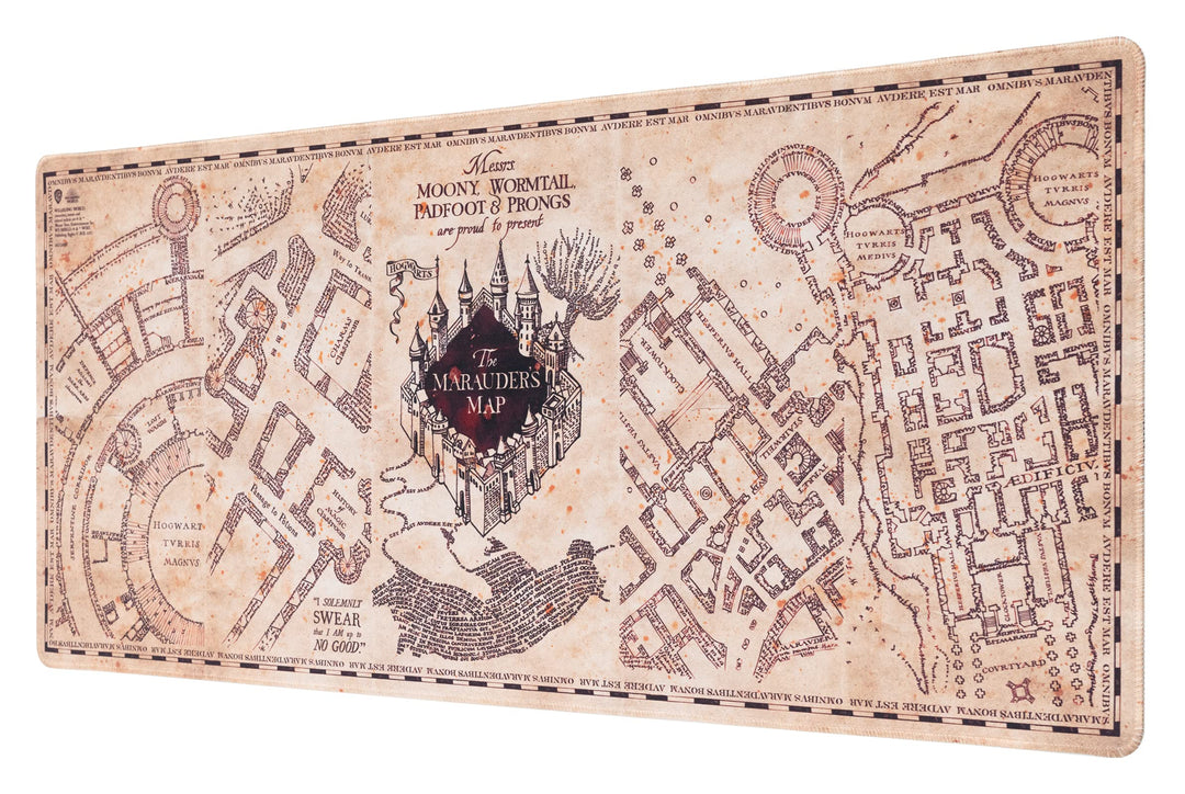 Grupo Erik Gaming Mauspad Harry Potter Fanartikel Geschenke - Karte des Rumtreibers Mousepad XXL 80